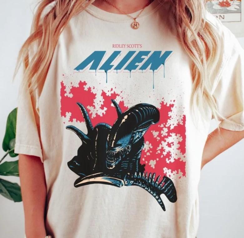 Vintage Alien Movie 1979 Shirt Alien Movie Tshirt, Movie T shirt