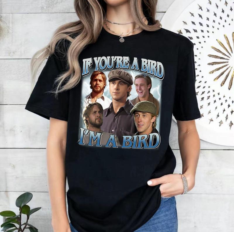 If You're A Bird, I'm A Bird Softstyle Vintage Shirt, Gift For Woman and Man Unisex T-Shirt