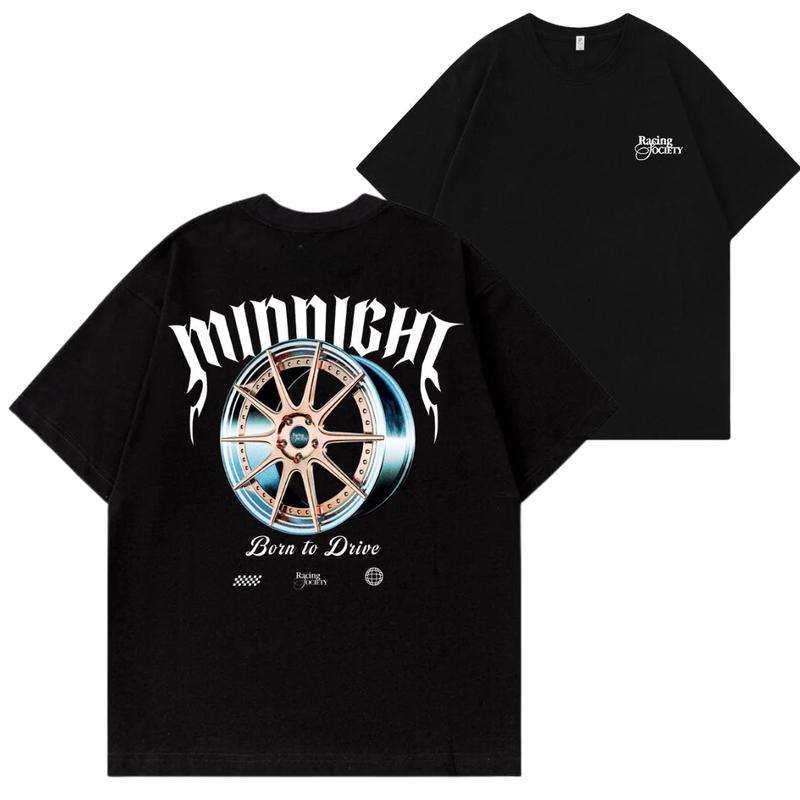 Midnight Born To Drive Cars T-shirt, Hoodie, Sweater, Car Enthusiast Shirt, Car Clothing, Unisex