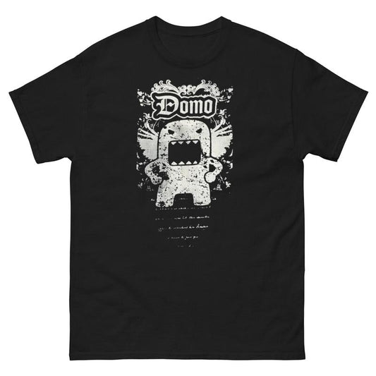 Mens domo t shirt grunge scene emo hot topic Cyber y2k skull Affliction Style Menswear Underwear