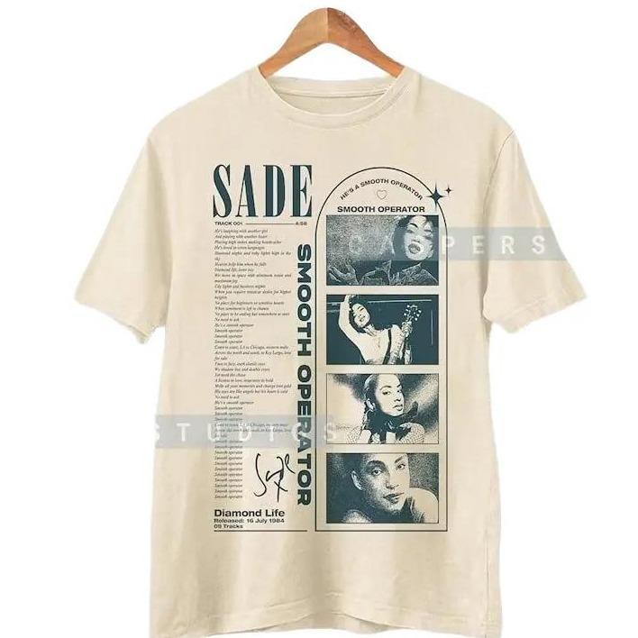 Sade Shirt, Sade Gift Unisex T-shirt, Sade Tour Shirt