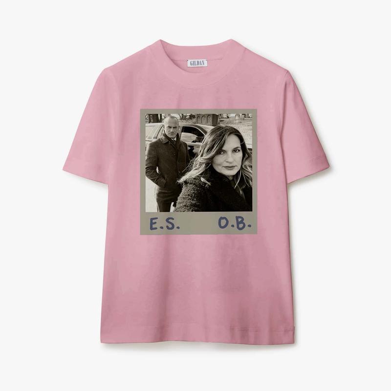 Elliot Stabler Olivia Benson Law & Order Svu Special Detectives Movie T-shirt Sweatshirt Hoodie Crewneck Collar