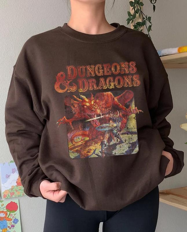Vintage Dungeons and Dragons Inpsired Tee, Dungeons & Dragons 1974 Inspired Tee, DnD Shirt,  Dungeon Master Sweatshirt