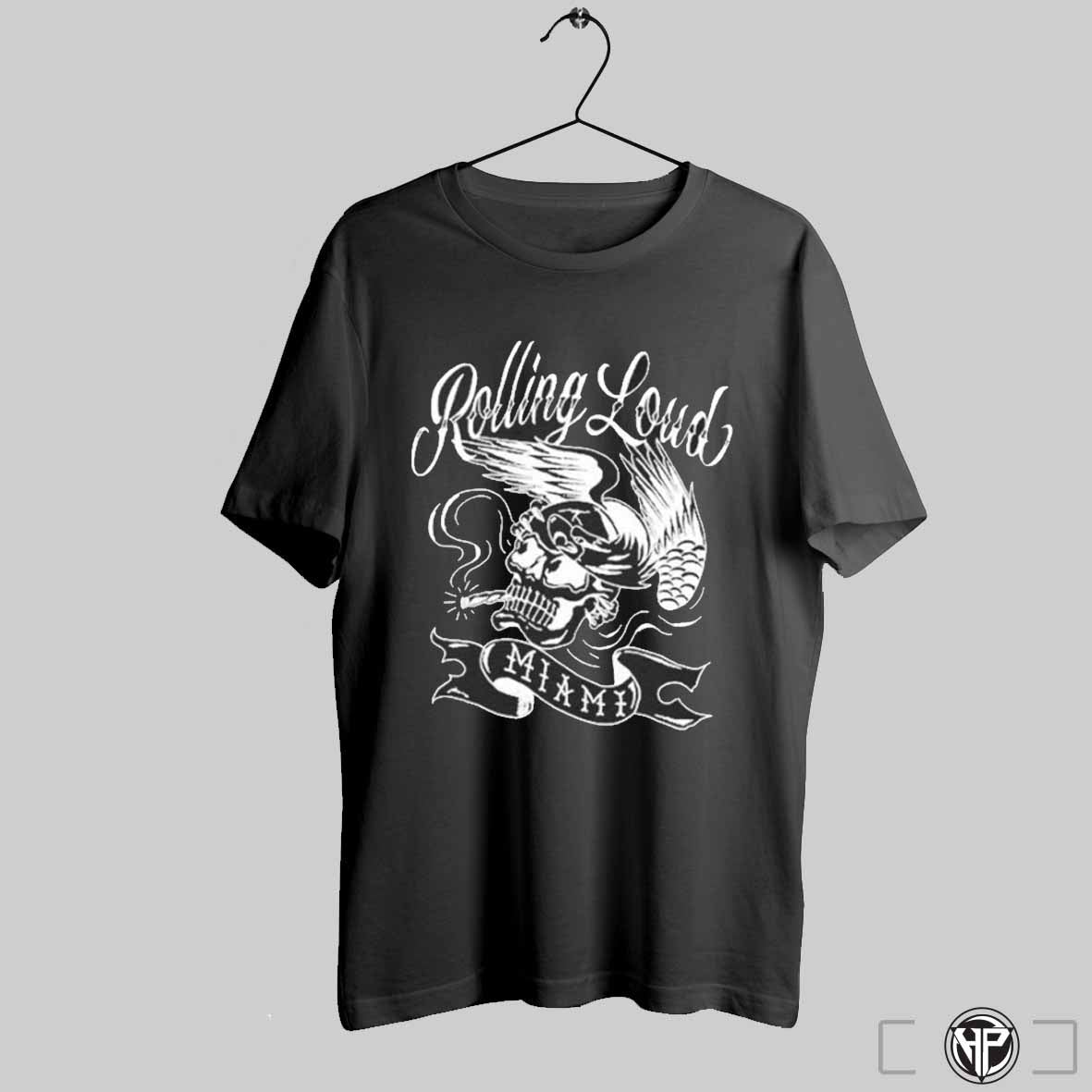 Rolling Loud New 2020 Miami Exclusive Ripper Skull T Shirt Trending Sweatshirt