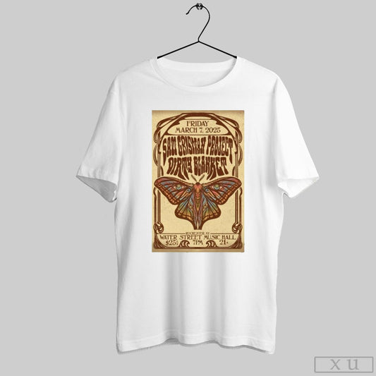 Sam Grisman Project And Dirty Blanket Mar 7 2025 In Rochester Ny Tour Shirt