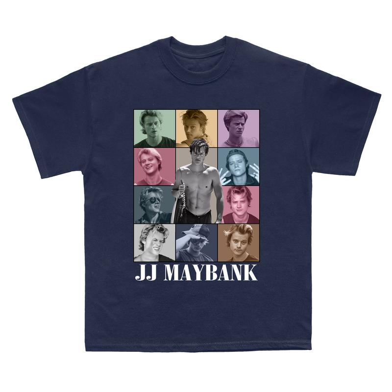 JJ Maybank OBX Eras Tour T- Shirt, JJ Maybank Outer Banks, Outer Banks Tee, Ver 2 JJ Outer Banks, Vintage Shirt Clothing Fit Fabric Top