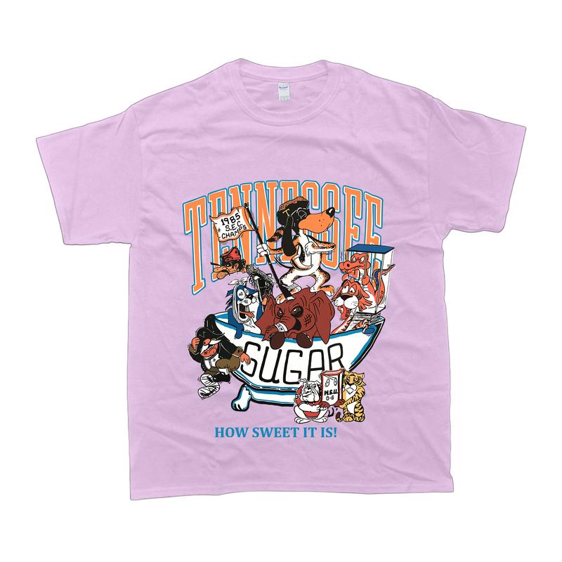 Vintage Style Tennessee Vols SEC Champions 1985 T-Shirt graphic Unisex Top Classic