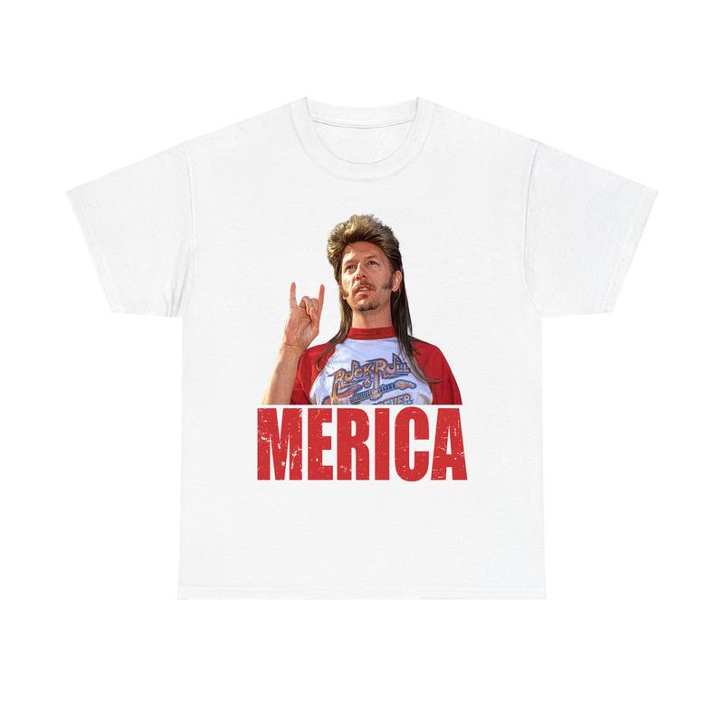 Joe Dirt Merica July 4th Shirt, Funny Joe Dirt Shirt, Meme 4th Of July Tee, Independence Day Shirt, Classic Cotton, Menswear Top Fashion T-Shirt