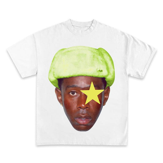 Tyler Star Green Tee Fresh and Stylish