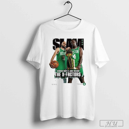 SLAM 252 Cover Derrick White And Jrue Holiday Boston Celtics The X-Factors 2024-25 NBA Shirt