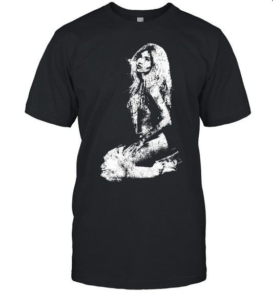 2024 Nessa Barrett Aftercare Rhinestone Photo T-Shirt_back_1