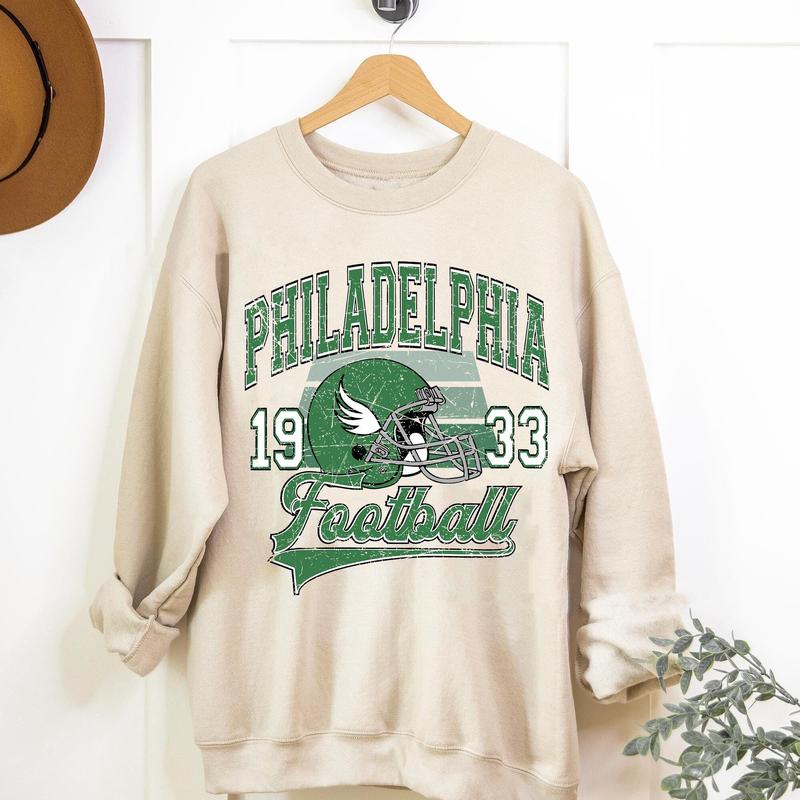 Philadelphia Football Sweatshirt, Vintage Style Gift, Football Tee, Philadelphia Fans Sweatshirt, Philadelphia Football Sweatshirt, Philadelphia Retro