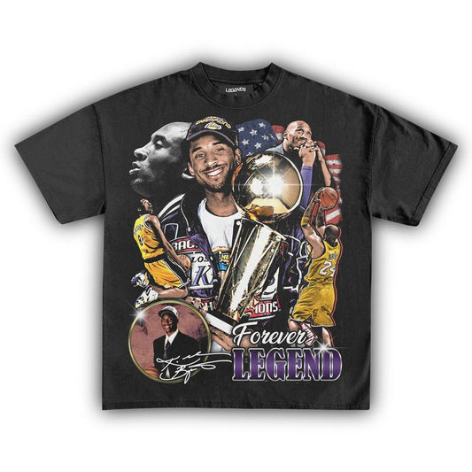 KB LEGEND FOREVER VINTAGE TEE  MEN'S GRAPHIC T-SHIRT SWEATSHIRT HOODIE  GIFT FOR FAN