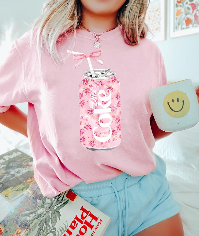 Dr. Pepper Coquette Bow Pink Sweatshirt T Shirt Hoodie, Dr. Pepper Crewneck, Dr. Pepper Lover, I Need Dr. Pepper, Coquette, Dr. Pepper Lover, Gift for