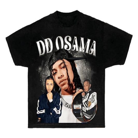 Dd Osama Rapper Graphic Unisex T-Shirt, Unisex Cotton T-Shirts, Unisex Cotton T-Shirt Gift For All