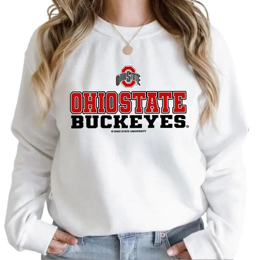Ohio State University Pullover Buckeyes Ncaa Unisex t-shirt, sweatshirt, hoodie Cotton Menswear