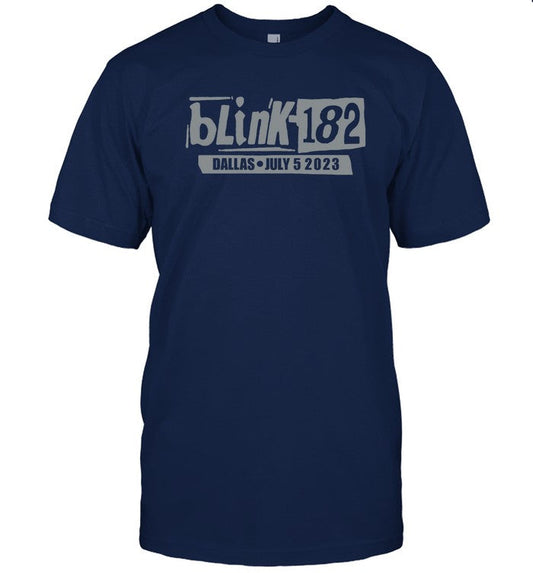 2023 Blink-182 Tour Dallas Event Shirt