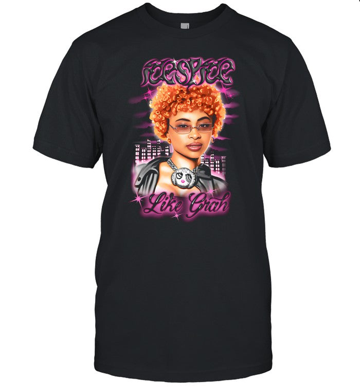 Ice Spice Airbrushed Tour 2023 Shirt