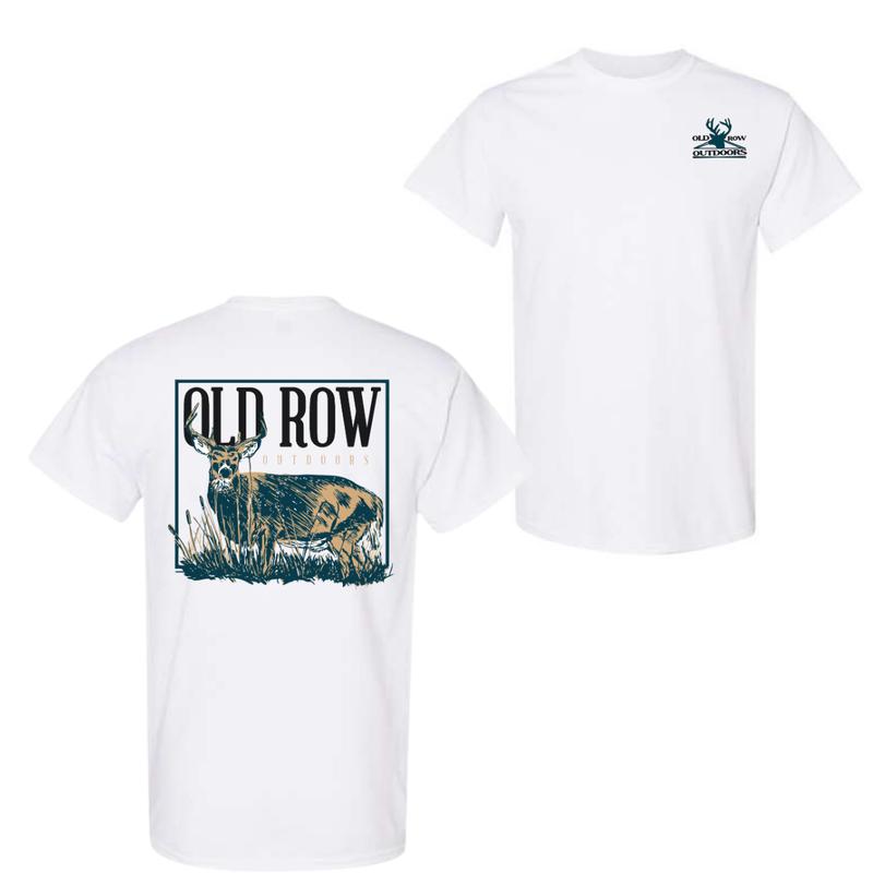 Old Row Outdoors Deer T-Shirt , Old Row 2 Slide T-Shirt , Hunting Season Graphic Tee Trending T-Shirt For Men For Women
