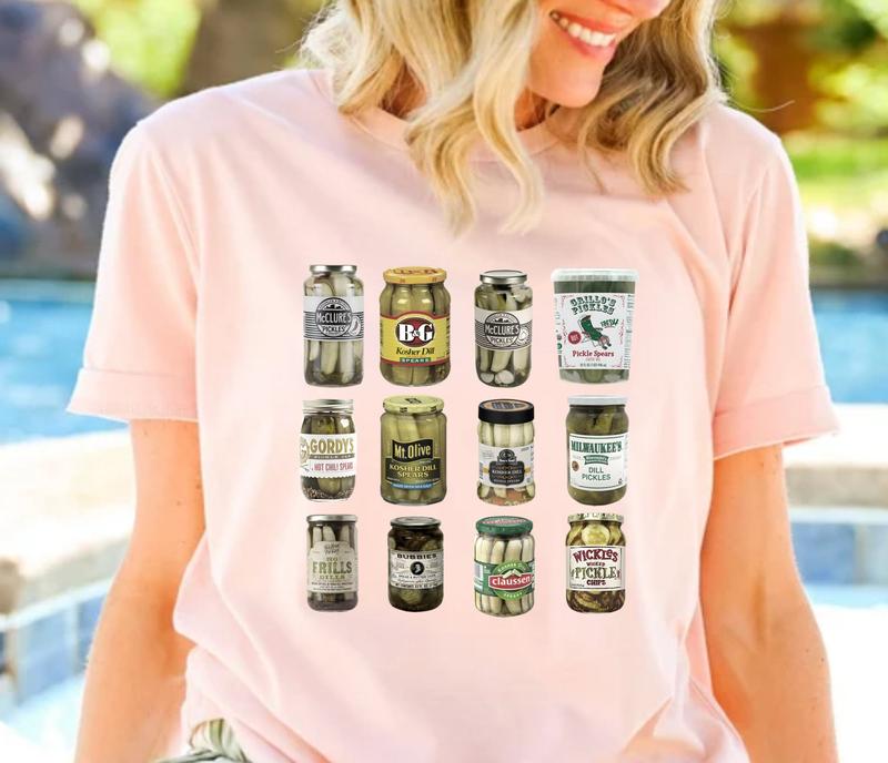 Vintage Canned Pickles Unisex Crewneck Sweatshirt, Canned Pickles Fan Gift Comfort Fabric