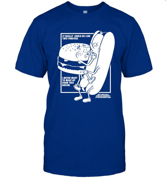 Rory Blank Hamburger Hot Dog Shirt