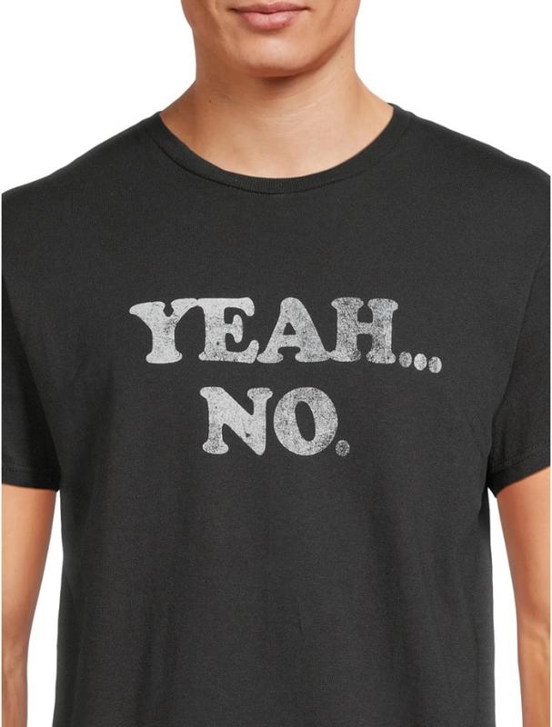 Men's Yeah No Graphic T-Shirt, Sizes S-5XL, Funny Sweatshirt and hoodie, Unisex Graphic Shirt Gift for Menswear