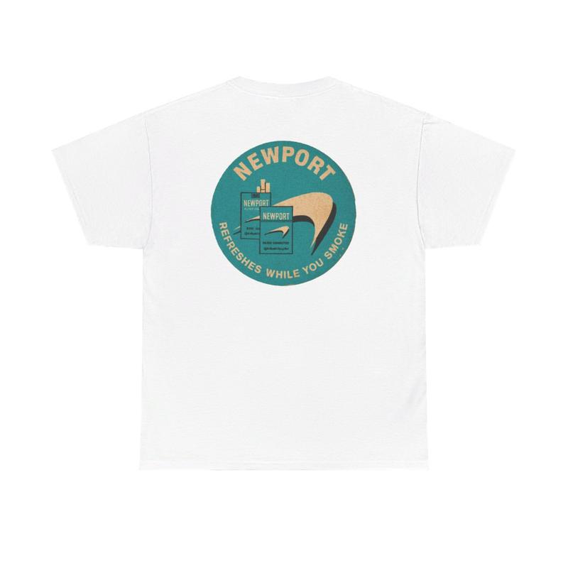 Vintage Newport Tee - Cotton Streetwear Shortsleeve