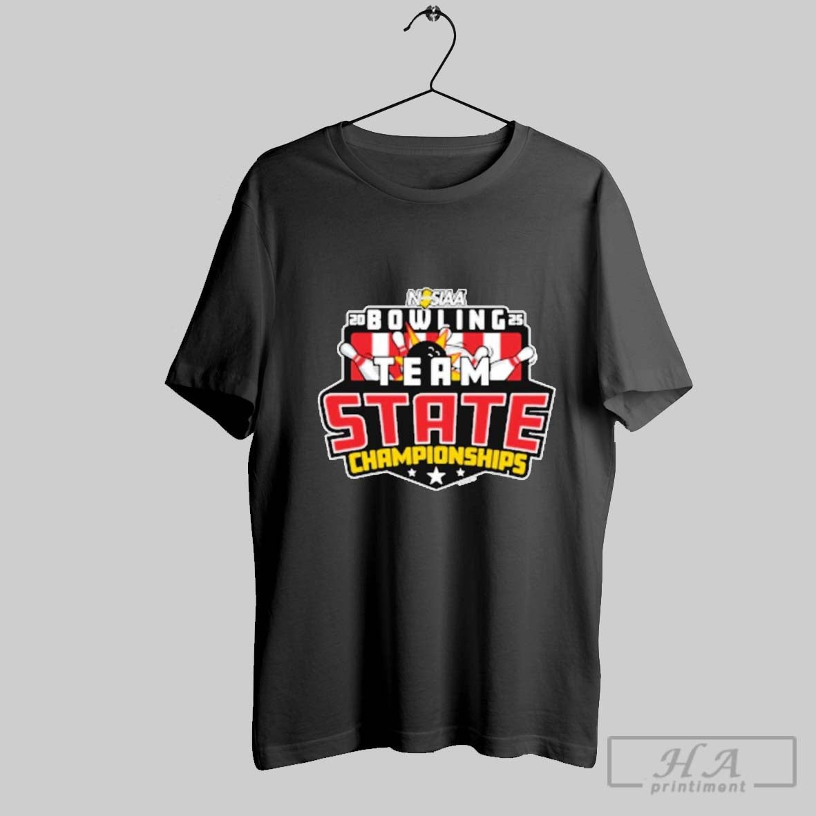 Premium 2025 Njsiaa Bowling Team State Championships T Shirt