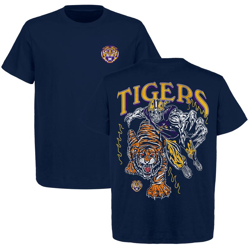Warren Lotas LSU Tigers Football Vintage Graphic T-Shirt â€“ Unisex Retro LSU Football Shirt for Men and Women, Perfect for Football Fans