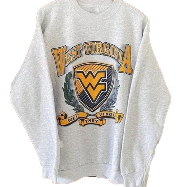 Vintage West Virginia University Mountaineers Logo Shirt, West Virginia Mountaineers Shirt,  University, NCAA Shirt Classic Cotton