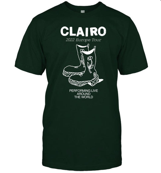 Clairo Boots 2022 European Tour Shirt