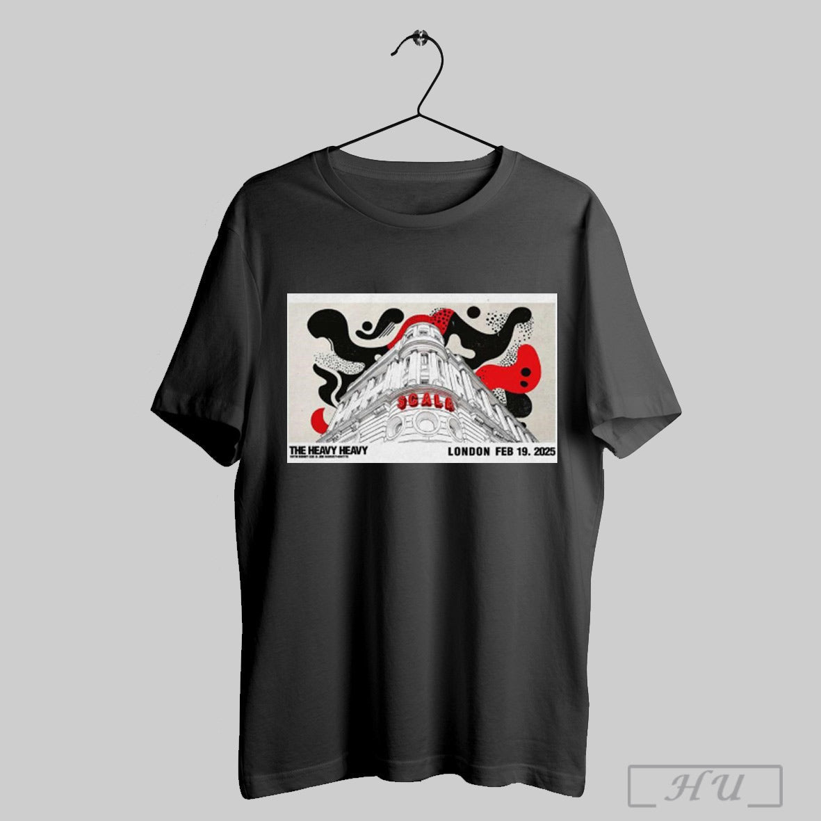 Poster The Heavy Heavy February 19 2025 London Uk T Shirt Sweatshirt