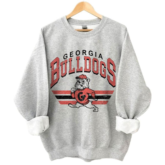 Georgia Bulldogs Vintage Football NCAA sweatshirt , The University of Georgia Unisex Vintage NCAA sweatshirt , Classic Football sweatshirt , Gifts For Football Fan Sport