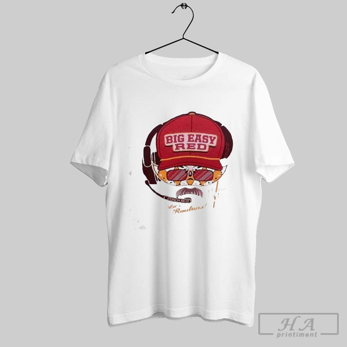 Premium Coach Andy Reid Kansas City Chiefs Lets Roulons Signature Big Easy Red Super Bowl Lix Unisex 2025 T Shirt