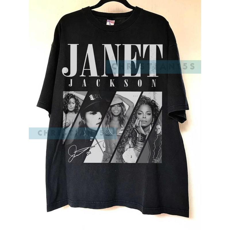 Janet Jackson vintage Shirt,Janet Jackson World Tour, Janet Jackson Fan Gift Love Fans,  Janet Jackson Gift for men women unisex tshirt - Unisex T-Shi