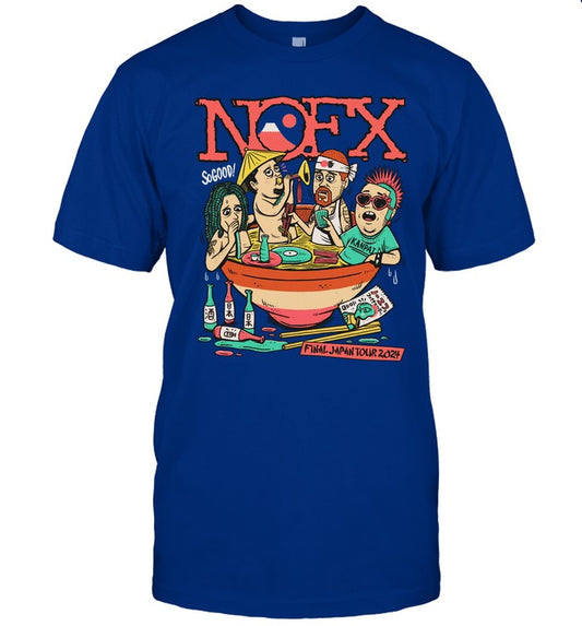 New Nofx Final Japan Tour 2024 Shirt