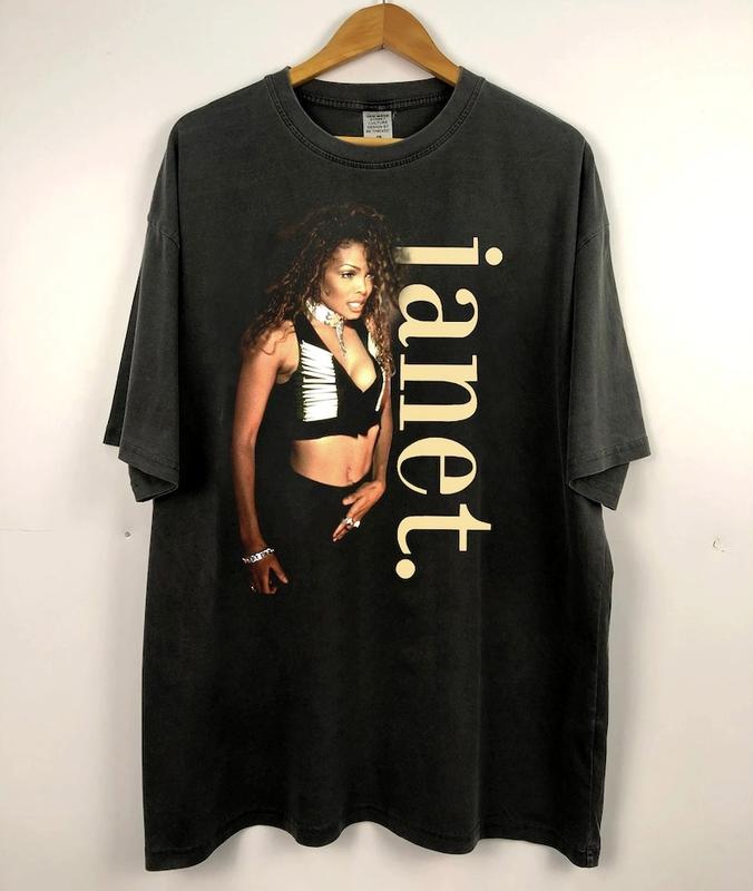 Janet Jackson Tour 90s Shirt, Concert Tour Shirt, Gift For Fans Men Women Cotton Menswear