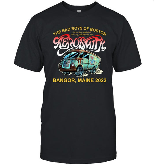 Aerosmith Bangor Maine Tour 2022 Shirt limited