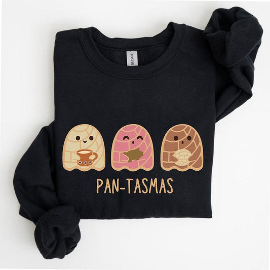 Pantasmas Ghost Halloween Sweatshirt, Concha Sweatshirt, Pan dulce Sweatshirt, Latina Sweatshirt, Mexican Halloween, Dia de los muertos, funny Hallowe