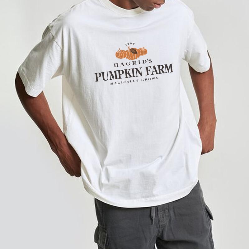 HP Hagrid's Pumpkin Farm Unisex Sweatshirt Hoodie Shirt Cotton Relaxed Fit