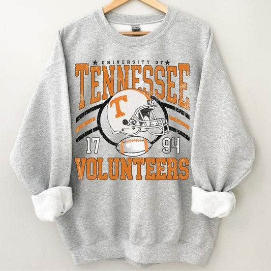 Vintage 90s Tennessee Football T-shirt/ Sweatshirt, Tennessee Graphic Tee, Sport Shirts, Tennessee T-shirts, Tennessee Travel Gift, Tennessee Game Day