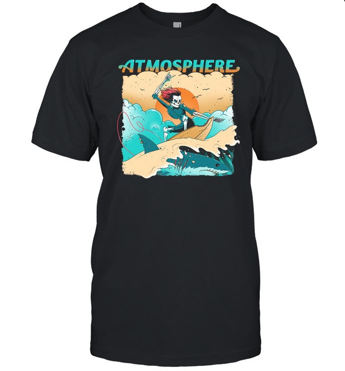 Atmosphere Tour 2023 Surfing Through T-Shirt Black Limited Edition