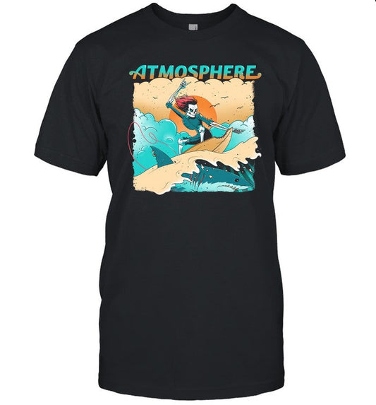 Atmosphere Tour 2023 Surfing Through T-Shirt Black Limited Edition