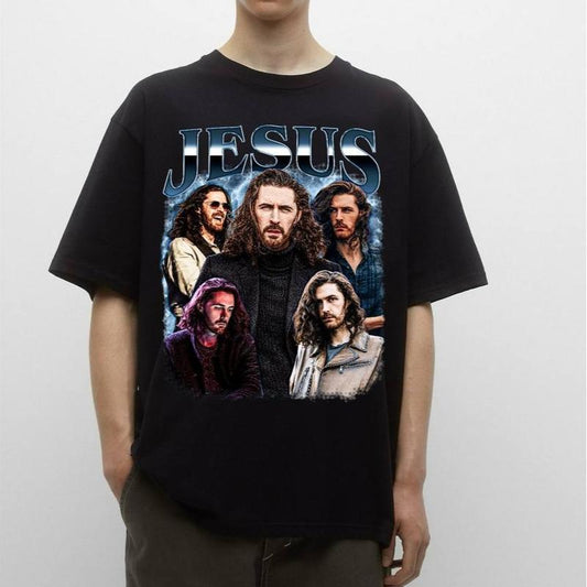 Hozier is Jesus shirt Cotton Man Unisex Top Print Cotton Man