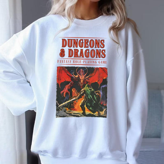 Dungeons and Dragons Vintage Inspired Sweatshirt, Vintage Dungeons and Dragons 1974 shirt, DnD shirt, Dungeon Master shirt, DnD gift shirt