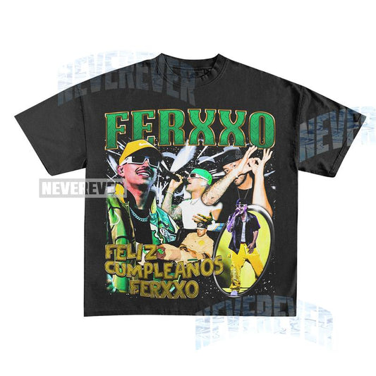 FELIZ CUMPLEAÃƒâ€˜OS Ferxxo shirt  90s Reggaeton retro tee  Bootleg rap tee  Vintage 90s rap tee  Reggaeton Vintage T Shirt  Ferxxo Shirt