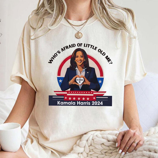 Who's Afraid of Little Old Kam Shirts, He Should Be Sweatshirt, Funny Vote for Blue Tshirt