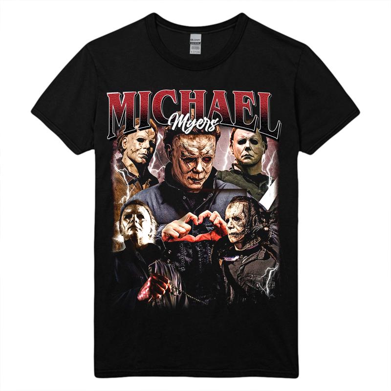 Limited Michael Myers Vintage Shirt Gift for Women and Men Unisex T-Shirt Medium Cotton Tshirt Baggy Comfort Fabric Top