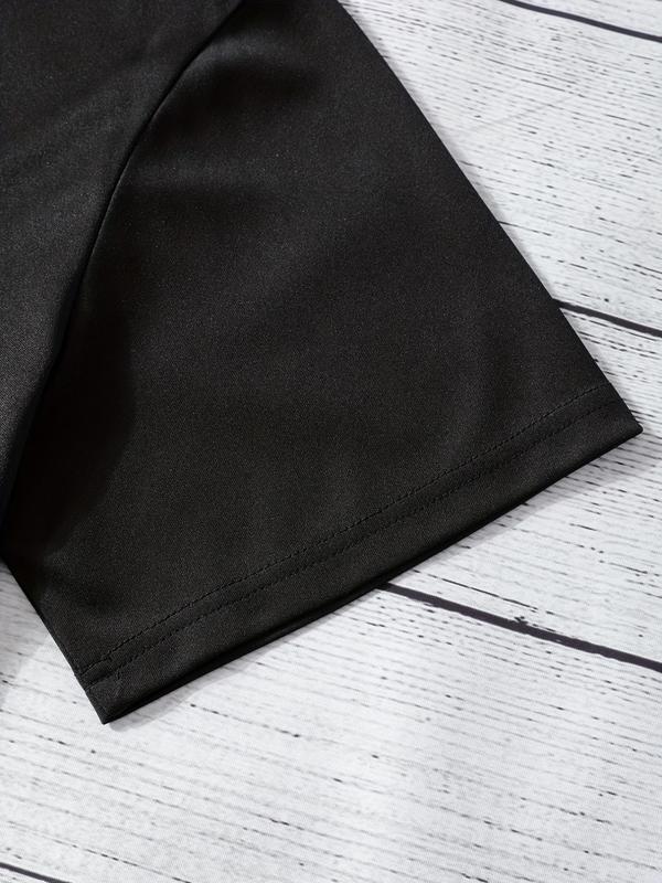 Men's Bull Head & Letter Print Round Neck Graphic Tee,Â Graphic Tees for Men, T Shirts for Men, Regular Fit Casual Short Sleeve Crew Neck T-shirt, Fashion Men'sÂ Men's T Shirts Summer Top for Daily Wear