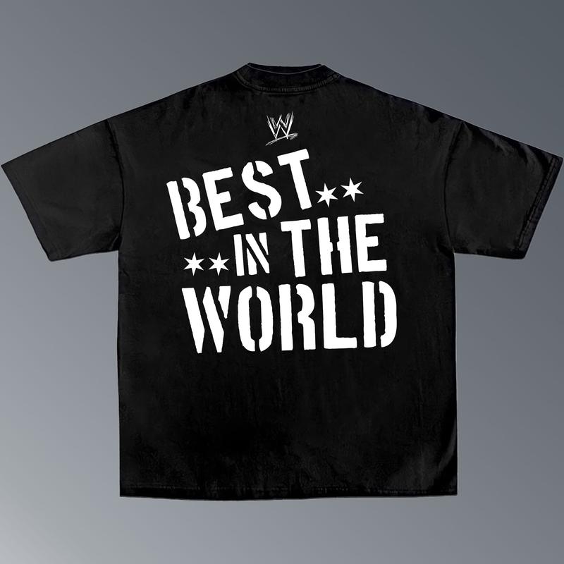 CM PUNK-BEST IN THE WORLD TEE Wrestling Tee,Wrestling Graphic Tee,WWE Shirt,Sports T-shirt, Wrestling Gift, Gift for Him Hoodie Sweatshirt